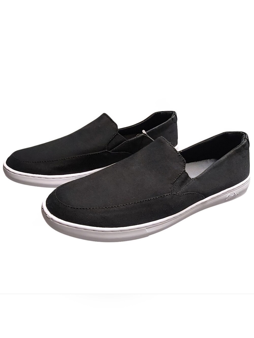 Mens Cuater by TravisMathew slip-on casual shoes. Black Size 12 - Picture 2 of 13